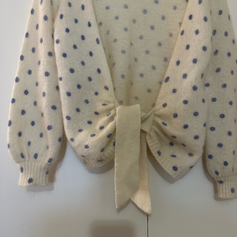 Sezane Paris Alban Jumper Wool Blend Sweater XS - Picture 7 of 8